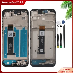 For Motorola Moto G Play 2024 XT2413 2023 XT2271 +Frame LCD Display Digitizer - Picture 1 of 15