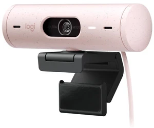 LOGITECH Brio 500 Full HD Komputer Webcam Rosa - Bild 1 von 3