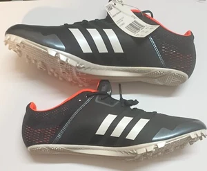 Adidas Adizero Finesse Men's Size 12 Cleats Black Running Spikes Track & Field - Picture 1 of 9