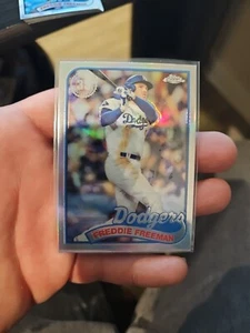 Freddie Freeman 2024 Topps Chrome Update 1989 35th Anniversary #89CU-16 Dodgers - Picture 1 of 2