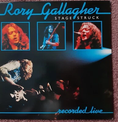 Rory Gallagher - Stage Struck Vinyl, NM UK 1st Press 1980 + 7” Single - Image 1 of 4