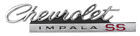 1966 Chevy Impala Super Sport Trunk Emblem 1 Piece Design SS