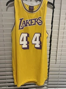 LA Lakers Jerry West 44 Jersey NBA Opening Night 10/22/2024 Game Giveaway XL - Picture 1 of 4