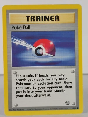 Poké Ball - Jungle - 64/64 - singles - Pokemon TCG - C - Image 1 of 2
