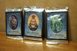 SHADOWRUN CCG 3 Booster Packs Limited Edition Sealed Not Returnable - Picture 1 of 1