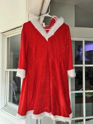 SANTA LADY DRESS NWOT OSFM  - Image 1 of 2