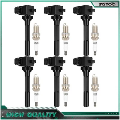 Ignition Coils & Spark Plugs For Isuzu Rodeo Amigo Honda Passport 3.2L 1998-1999 - Image 1 of 4