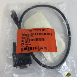 Lantronix 500-245-R Netzwerkkabel RJ45 AUF DB9 - Bild 1 von 4