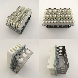 Telephone Module Bracket Back Mount Frame 1/2/3/5 Rows for Krone LSA Module - Photo 1/12