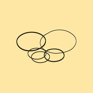 Riemen Set für Kenwood RXD-G 51 Compact System - Bild 1 von 5