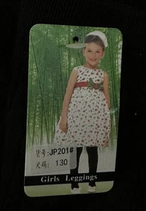 Girls Black Leggings - Size S/M - BN - Picture 1 of 3