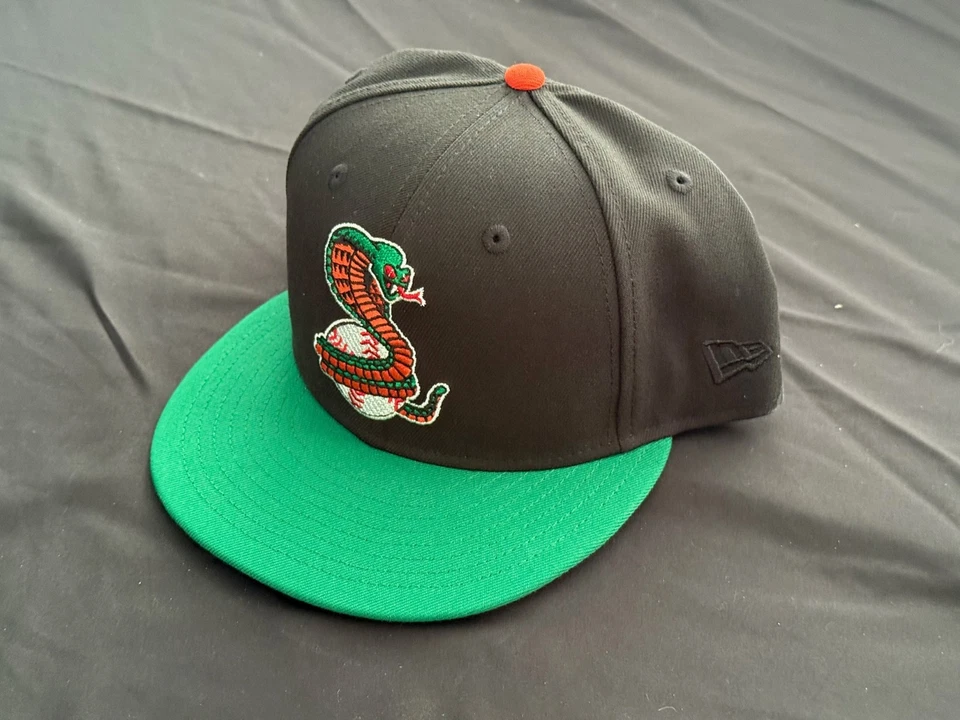 New Era Hat Club MiLB Kissimmee Cobras 59FIFTY Fitted Hat Size 7 7/8 NEW - Image 1 of 1