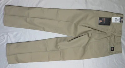 PANTALONES DE TRABAJO DICKIES PARA HOMBRE 30x34 SAND CAQUI SKATEBOARDING AJUSTE REGULAR WPSK7DS NUEVOS CON ETIQUETAS Foto 1 de 4