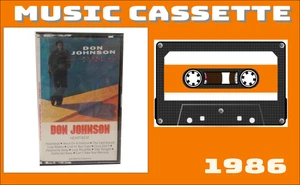 Cassette Tape 1986 - Don Johnson - Heartbeat - Bild 1 von 4