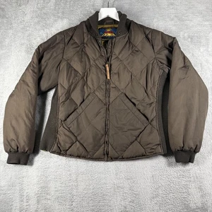 Vintage Eddie Bauer Skyliner Daunenjacke Damen Large gesteppt EB550 Goose Bomber - Bild 1 von 16