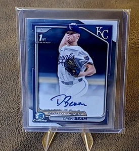 2024 Bowman Chrome Baseball Drew Beam CPA-DB Auto 1st Bowman - Picture 1 of 2