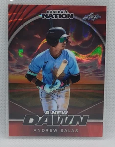 2025 Leaf Baseball Nation A New Dawn Andrew Salas #ed 1/2 - Bild 1 von 2