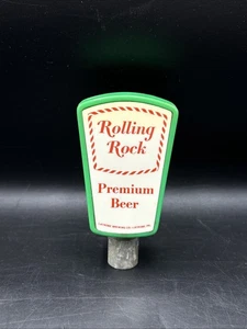 Vintage Rolling Rock Premium Beer Tap Handle Knob, Latrobe Brew Co. Latrobe, PA - Picture 1 of 8