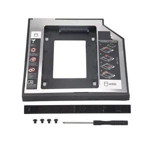 1X(Universal Sata 2Nd Hdd Ssd Hard Drive  9.5Mm For Cd/Dvd-Rom Optical Bay8861 - Afbeelding 1 van 4