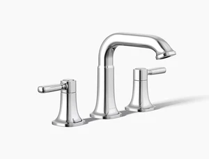 Rubinetto lavandino bagno diffuso Kohler Terzet cromato [1PREC34946-4D-CP-AB*] NOB - Foto 1 di 6