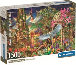 New Clementoni Jigsaw Puzzle 1500 Pieces 12+ 31741 Woodland Fantasy Garden HQC - Picture 1 of 2