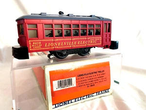 LIONEL6-18419 #1 LIONELVILLE DIE-CAST TRKS ELECTRIC TROLLEY Car-BLT-1984 LK/N - Picture 1 of 4