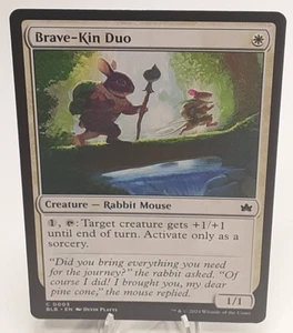 MTG - Bloomburrow - Brave-Kin Duo - #0003 - Playset x4 - Near Mint - Bild 1 von 6