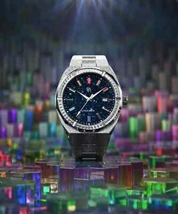 (RARE) Frosted Star Dust Rainbow Silver Paul Rich Watch (RARE 178/500) - Picture 1 of 6