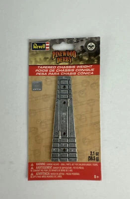 Tapered Chassis Weight Revell Pinewood Derby 2.1 Oz (59.5 g) New Sealed - Image 1 of 4