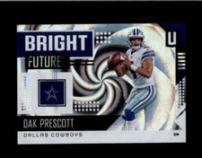 DAK PRESCOTT 2018 PANINI UNPARALLELED BRIGHT FUTURES WHIRL ROOKIE #/100 BD1832