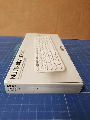 Logitech K380 Multi-Device Bluetooth Keyboard Weiß- Spanisch_0.5_6 - Bild 1 von 4