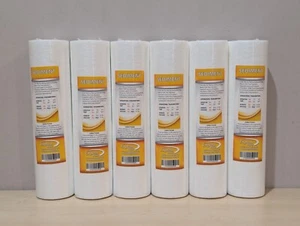 EXPRESS WATER FILTERS SEDIMENT 1 MICRON, 6-Pack, 10" x 2 1/2" - Picture 1 of 2