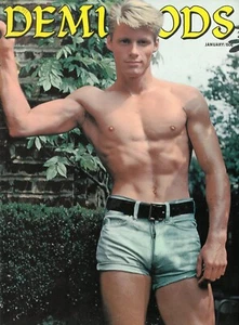 Demi-Gods V.1 Nr. 6. Januar 1962, Vintage männliches Beefcake Magazin, selten - Bild 1 von 2