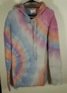 Harden Loro Piana Cashmere Hooded Sweatshirt Tie Dye Links - Picture 1 of 6