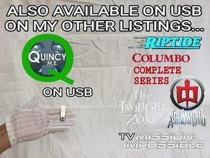 QUINCY COMPLETE SERIES **** PLUS FREE GIFT **** - Picture 1 of 17