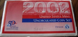 2002 Denver Unc Mint Set High Grade Coins sets! 21 year old Mint Set! - Picture 1 of 4