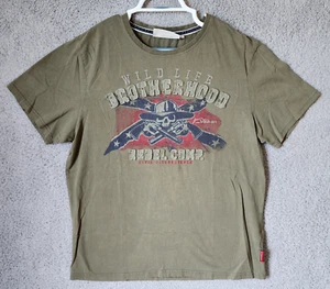 T-shirt Thor Steinar Nordic Co. verde fratellanza della fauna selvatica ribelle taglia XXL - Foto 1 di 15