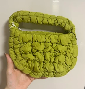 COS Quilted Micro Bag Green 1171064026 / 100% Authentic - Picture 1 of 4