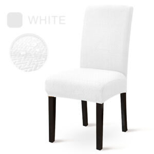 Waterproof Elastic Jacquard Chair Cover for Dining Room Chair Cover Slipcovers