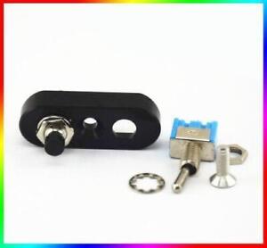 CNC Aluminum Engine Stop Start Kill Lever Switch Button Universal For Motorcycle