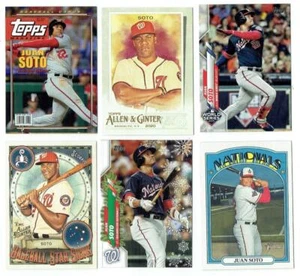 JUAN SOTO Nationals ~ Lot with Inserts plus BONUS - Picture 1 of 1