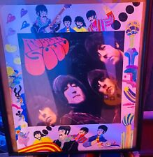 Ron Campbell one of a kind Art  The Beatles Rubber Soul Original 