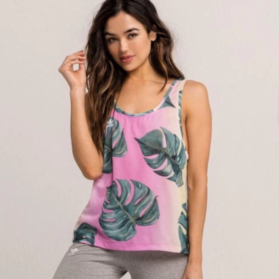 adidas Originals Women Multicolor Tank Top CW1391 N W T Medium