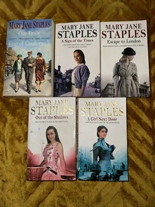 Mary Jane Staples Book Bundle X 5 Classical, Romance, Drama Free P&P (SU9) - Picture 1 of 6
