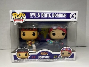 Fortnite x Street Fighter Ryu und Brite Bomber Pop! Vinyl Figuren 2er Pack - Bild 1 von 5