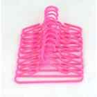 Doll Clothes Hangers 7inch Set of 5 Pink Plastic 18-inch