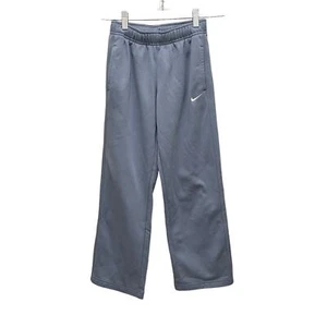 Nike Therma-Fit Fleece Lined Sweatpants Blue Boys Size Medium - Picture 1 of 6