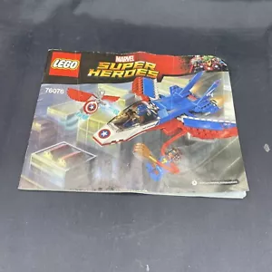 LEGO Marvel Super Heroes 76076 Instruction Manual Only - Picture 1 of 4