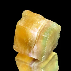 105.0Cts 100%Natural Untreated Bi color Brazilian Fluorite Rough Gemstone CH6199 - Picture 1 of 2