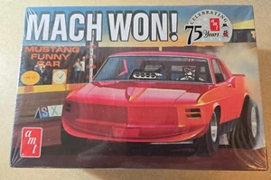 SEALED! AMT Mach Won Mustang Funny Car Model Kit in 1/25 - 2024 Release - Picture 1 of 5